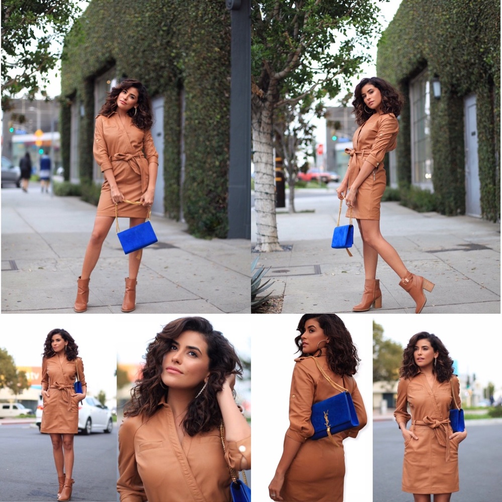 LEATHER DRESS  GUESS by MARCIANO